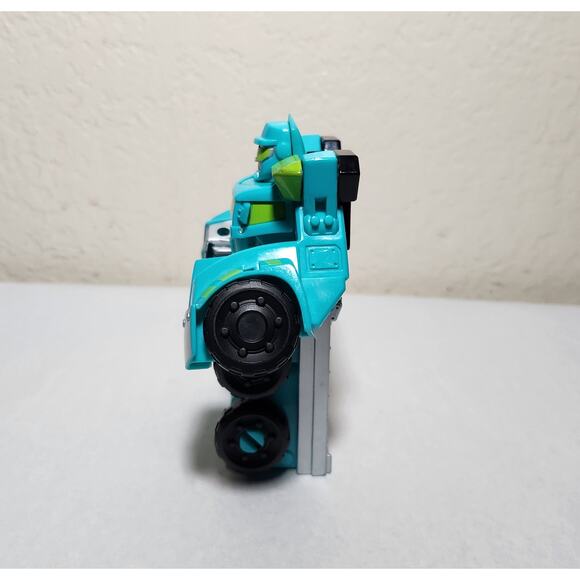 Transformers Playskool Rescue Bots Hoist The Toy Bot Flat Bed Truck Pre-owned - Picture 2 of 8
